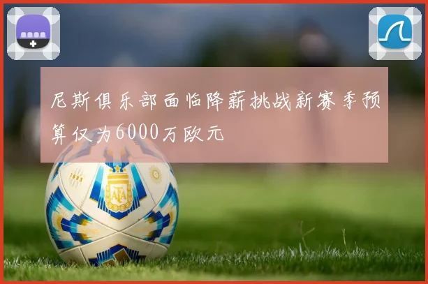 尼斯俱乐部面临降薪挑战新赛季预算仅为6000万欧元